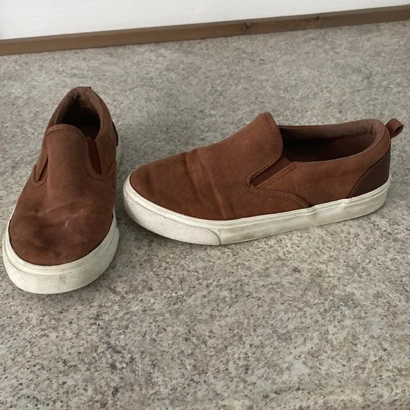 Old Navy Shoes Boys Old Navy Canvas Slip On Boat Shoes Size
